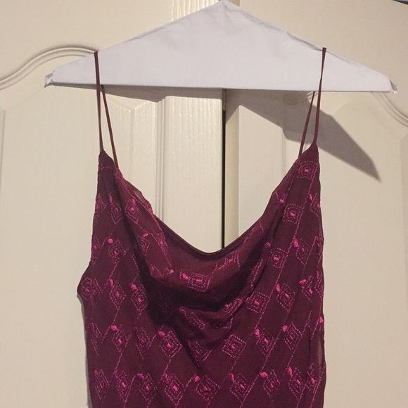 Purple Betsey Johnson maxi dress. - Picture 3 of 5